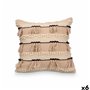 Coussin GiftDecor 4739 Noir Naturel 45 x 15 x 45 cm (6 Unités)