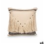 Coussin GiftDecor 4740 Noir Naturel 45 x 15 x 45 cm (6 Unités)