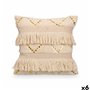 Coussin GiftDecor 4740 Naturel 45 x 15 x 45 cm (6 Unités)