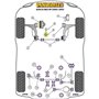 Silentblock Powerflex PFF85-530 Essieu de transmission