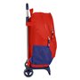 Cartable à roulettes Atlético Madrid Rouge Blue marine 16 L