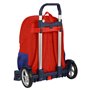 Cartable à roulettes Atlético Madrid Rouge Blue marine 16 L