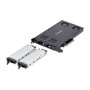 Adaptateur pour Disque Dur Startech 2M2-REMOVABLE-PCIE Noir