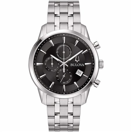 Montre Homme Bulova 96B412 Noir