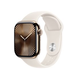 Montre intelligente Apple Watch 10 1,65" Beige Doré