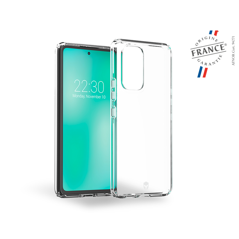 Coque renforcée Samsung Galaxy A53 5G FEEL Origine France Garantie 2m Transparente Vrac - Origine France Garantie Force Case