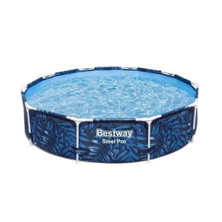 Piscine hors sol tubulaire BESTWAY - Steel Pro - 305 x 66 cm - Ronde