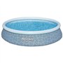 Kit piscine gonflable BESTWAY - Fast Set - 396 x 84 cm - Ronde (Filtre a cartouche, 1 cartouche)