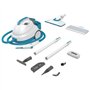 Nettoyeur vapeur traineau multifonction - BLACK & DECKER BHSMP2008-QS - 2000 W - 8 accessoires - 4 bars - Blanc / gris / bleu