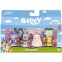 Coffret figurines - BLUEY - Déguisements - 4 figurines articulées - Accessoires inclus