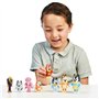 Figurines - BLUEY - Coffret 8 personnages - Figurines articulées - Univers de la série - Mixte