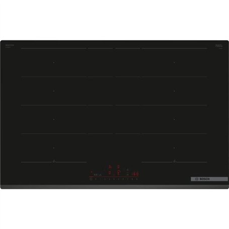 Table de cuisson a induction - BOSCH - 4 foyers - 52,2 x 80,2 x 5,1 cm - PXY83KHC1E - Noir