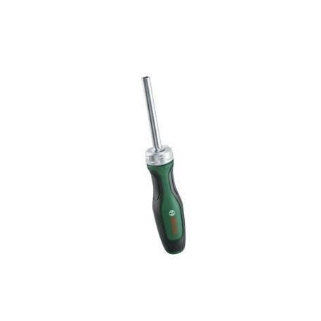 Bosch Tournevis a cliquet a embout (mécanisme a 36 dents  porte-embout magnétique  poignée Softgrip)