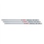 Bosch Set de 3 lames de scie alternative de 300 mm (lame bimétal durable pr coupes ds métal/plast./bois tendre/mat. composites)