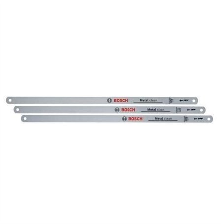 Bosch Set de 3 lames de scie alternative Clean 300 mm (lame bi-métal durable pour coupes nettes)