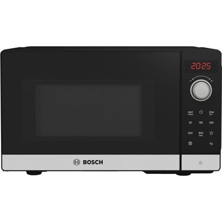 Micro-ondes simple pose-libre - BOSCH SER2 - FFL023MS2F - Noir - 1 mode de cuisson - 26 x 44,2 x 34,5 cm