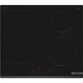 Table de cuisson a induction - BOSCH SERIE 6 PIX631HC1H - 4 foyers - 7400 W - Multitouch+ - Zone flex - Noir