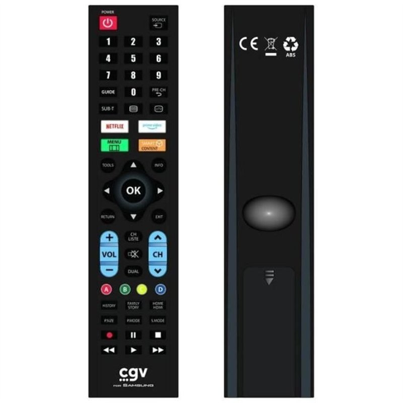 Télécommande de remplacement - CGV - FIDELIO Samsung - Pour téléviseurs Samsung - Sans programmation - Prête à l'emploi