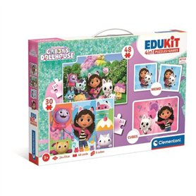 Edukit 4 en 1  Gabby et la maison magique CLEMENTONI