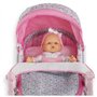Accessoires poupons - COROLLE - Landau Floral - pour poupons 36 a 52 cm - des 3 ans
