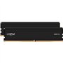 CRUCIAL Mémoire RAM DDR5 PRO - Kit 128GB (2 x 64GO) - 5600 MT/s - CL46