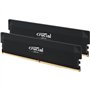 CRUCIAL Mémoire RAM DDR5 PRO - Overclocking Edition - Kit 64GB (2 x 32GO) - 6400 MT/s - CL40 - UDIMM