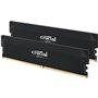 CRUCIAL Mémoire RAM DDR5 PRO - Overclocking Edition - Kit 64GB (2 x 32GO) - 6400 MT/s - CL40 - UDIMM