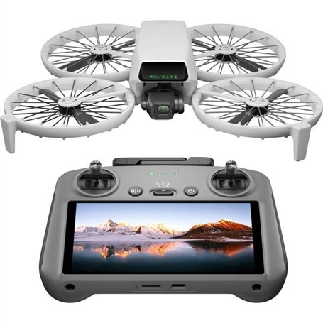 Drone caméra - DJI - Flip (DJI RC 2) (GL) - Protection d'hélice pliable - Suivi IA - CMOS 1/1,3 - 4K/60 ips HDR - 31 min vol