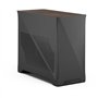 Boîtier PC - FRACTAL DESIGN - Era 2 Charcoal - m-ITX, 2 ventilateurs 120mm, USB3.1 Type C, Carte riser PCIe 4.0