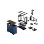 Boîtier PC - FRACTAL DESIGN - Era 2 Midnight Blue - m-ITX, 2 ventilateurs 120mm, USB3.1 Type C, Carte riser PCIe 4.0