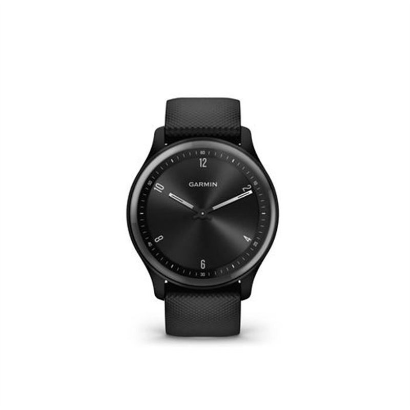 GARMIN Vivomove Sport - Montre de sport connectée a aiguilles et écran tactile - Noir Slate