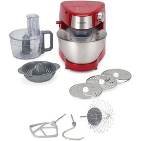 Robot pâtissier multifonction compact - KENWOOD - KHC290A.E0RD - 1000 W - Bol de 4,3 L - Rouge