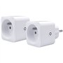 Lot de 2 prises connectées Wi-Fi + BT - KONYKS - Priska FR Dual Pack - 16 A - Avec compteur de consommation