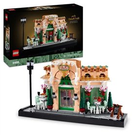 LEGO Icons 10362 Le café français - Décoration parisienne pour étagere - Set pour adulte