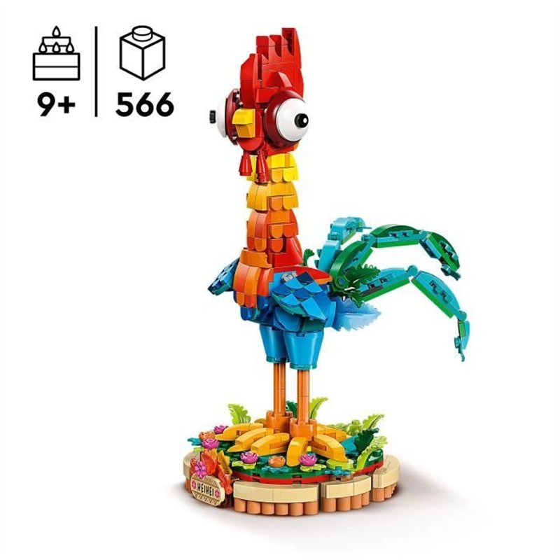 Image secondaire de LEGO | Disney Vaiana 2 43272 Heihei - Jouet pour fille des 9 ans avec poulet a construire