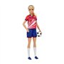 Barbie - Barbie Footballeuse - Poupée Mannequin - Des 3 ans