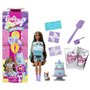 BARBIE Party unboxed chien bleu - JFG72