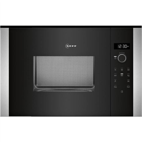 Micro-ondes simple encastrable - NEFF N50 - HLAWD23N1F - Inox - 20 L - 38,2 x 59,4 x 31,7 cm