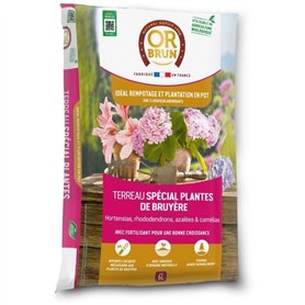 Terreau spécial plantes de bruyere - OR BRUN - OBRTBRU6U - 6L - Meilleur enracinement