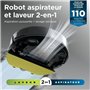 Shark Matrix Plus RV2620WAEU - Robot Aspirateur et Laveur auto-vidant 2-en-1 - Nettoie les coins et les angles - Couverture opti