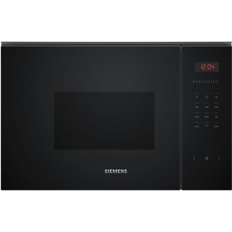 Micro-ondes+grill encastrable - SIEMENS IQ300 - BE523LMB1F - Noir - 1 mode de cuisson - 38,2 x 59,4 x 31,7 cm