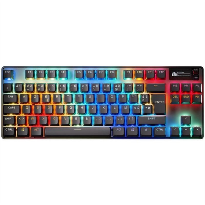 Image secondaire de Clavier gamer mécanique sans fil - STEELSERIES - APEX PRO TKL GEN 3 - Noir
