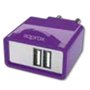 Powerbank approx! APPUSBWALL21P Pourpre