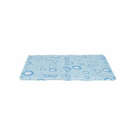 Tapis pour chien Trixie Bleu clair Polyester 90 × 50 CM Rafraîchissant