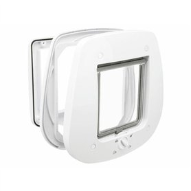 Chatière Trixie Blanc Plastique 27 × 26 CM