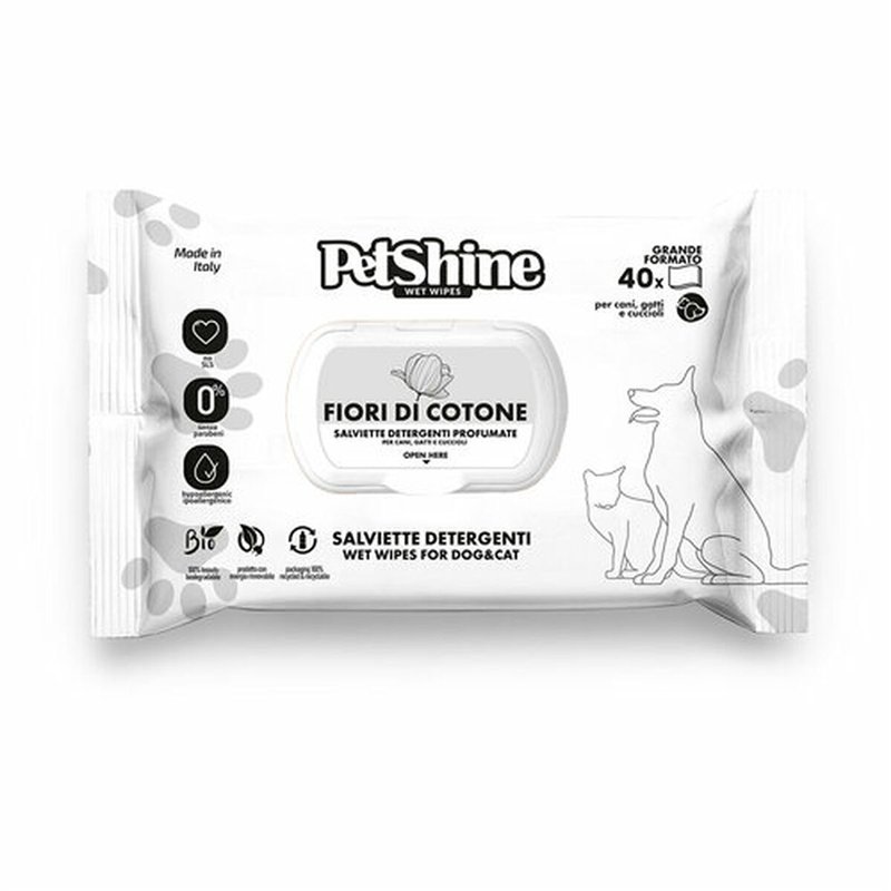 Image secondaire de Lingettes humides pour animaux domestiques Trixie 40 Unités