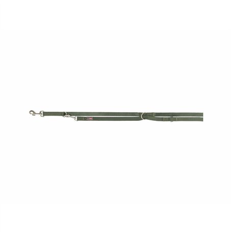 Laisse réglable pour chien Trixie Premium Vert Olive L/XL