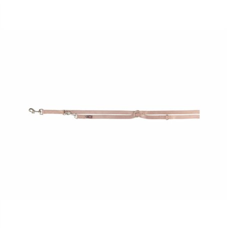 Laisse réglable pour chien Trixie Premium Blush L/XL