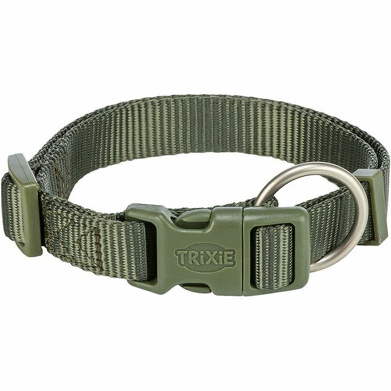 Image secondaire de Collier pour Chien Trixie Premium Vert Olive S 25-40 cm