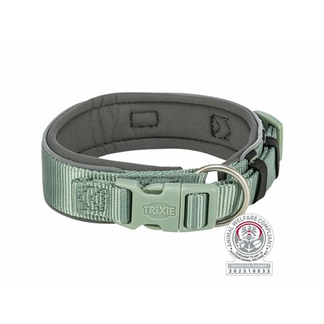 Collier pour Chien Trixie Premium Vert Graphite M/L 40-48 cm